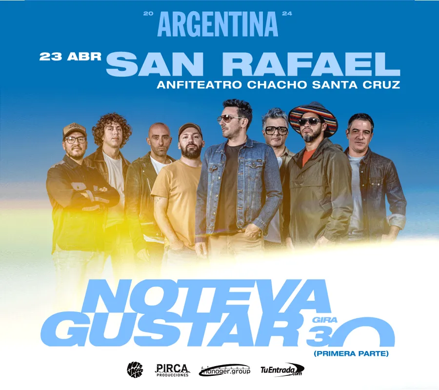 Evento - NO TE VA GUSTAR EN SAN RAFAEL
