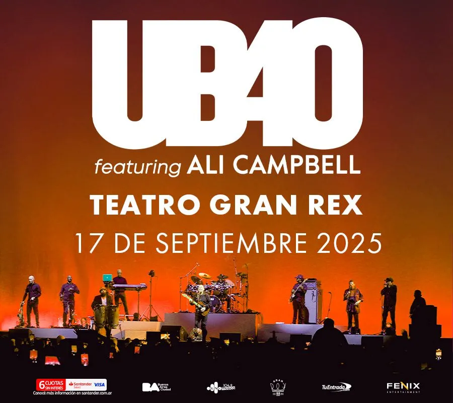 Evento - UB40 FT ALI CAMPBELL