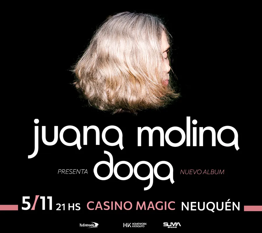 Evento - JUANA MOLINA EN NEUQUÉN